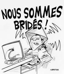 On est les champions, On est les champions, On est, On est les champions de la censure!