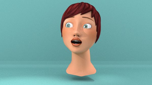 Lipsink Personnage féminin.