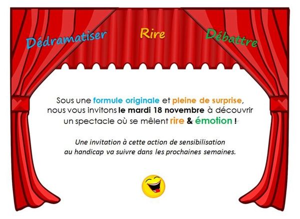 l'invitation envoyée à tous les salariés du site