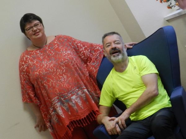 Gilles et Agnès, couple "handivalide" sur scène, font fi dess préjugés sur le handicap