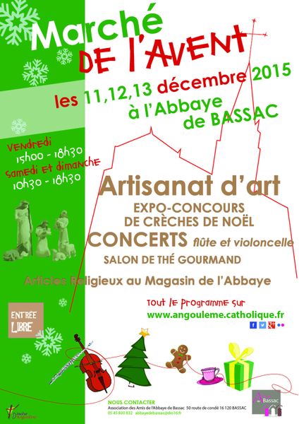Marché de Noël 2015 à Bassac