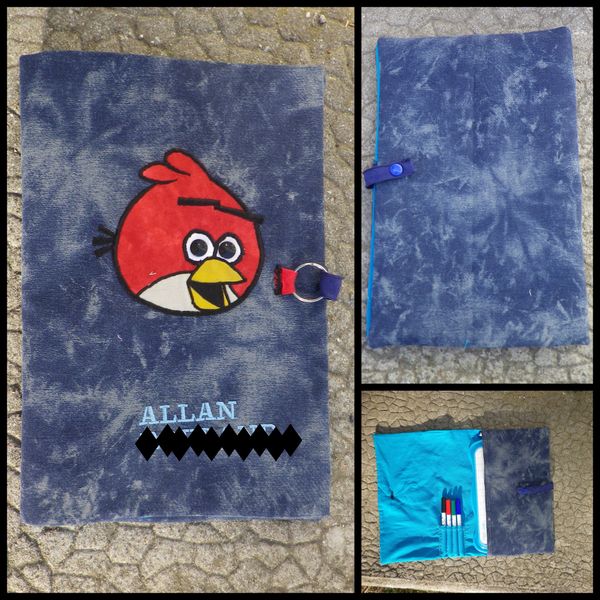 Housse pour Ardoise, version Angry Birds