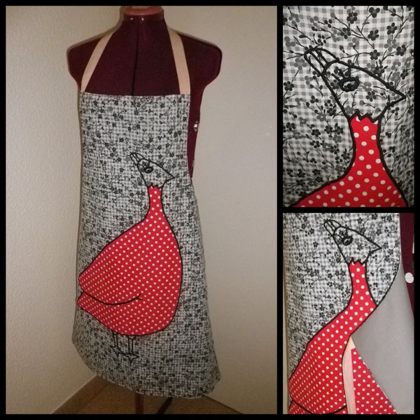 Tablier poule...