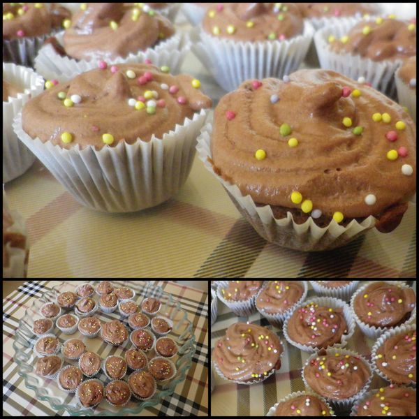 Mes premiers Cupcakes !