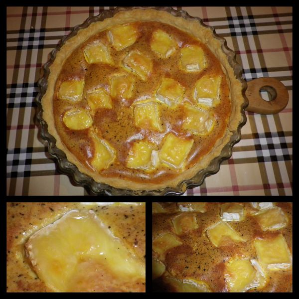 Tarte au camembert