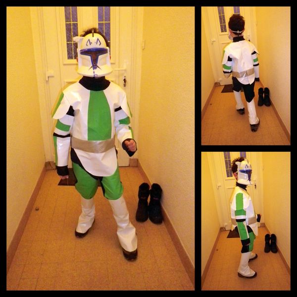 DEGUISEMENT de clone Trooper Commandant GREE