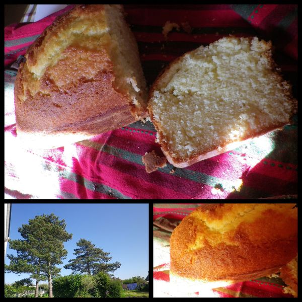 Mercredi ensoleillé... goûter dans le jardin
