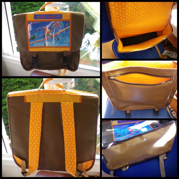 Cartable Planes pour ma puce !