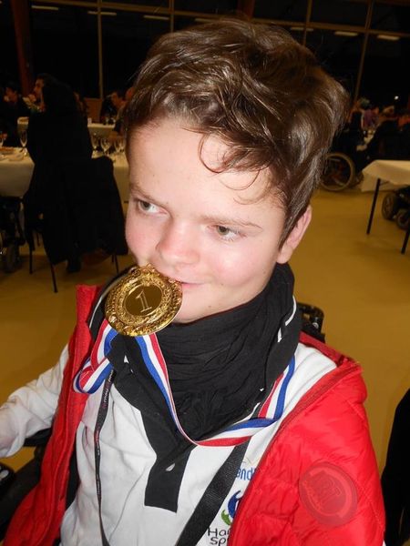 Dinan: 15 ans, champion de France de Sarbacane (handisport)