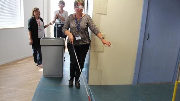 Sensibilisation au handicap visuel en entreprise