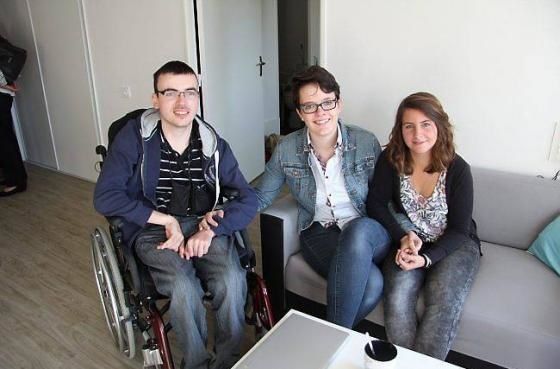 Etudiants valides et handicapés en coloc' à Rennes
