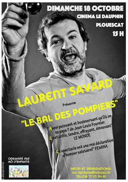 Autisme: Laurent Savard en spectacle à Plouescat (29) le 18 octobre
