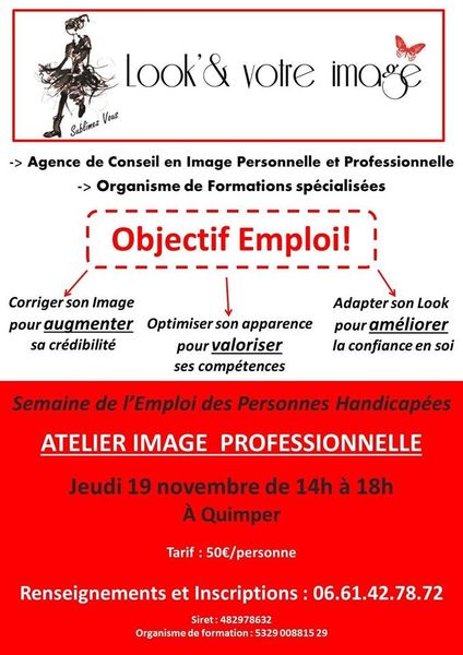 Emploi et handicap: relooking pro à Quimper!