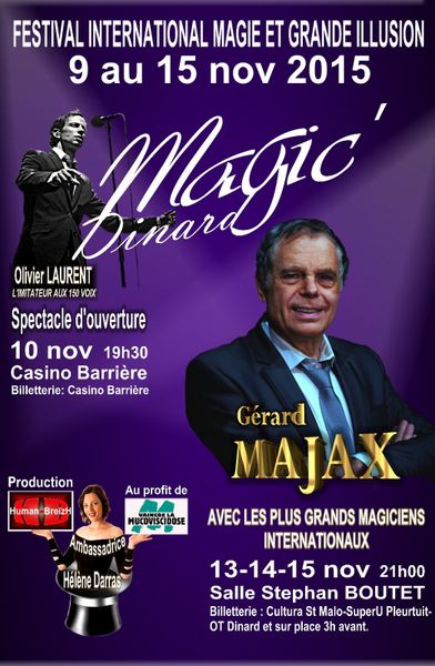 Une semaine de magie pour la mucoviscidose à Dinard