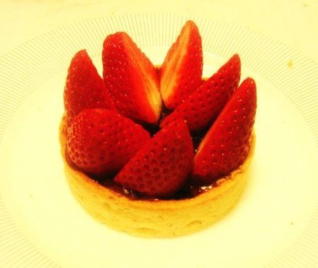 Tarte aux fraises ( Conticini )