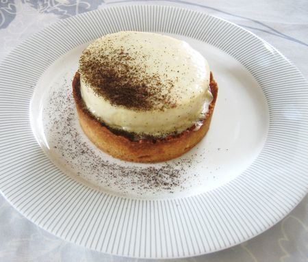 Tarte infiniment vanille ( Pierre Hermé )