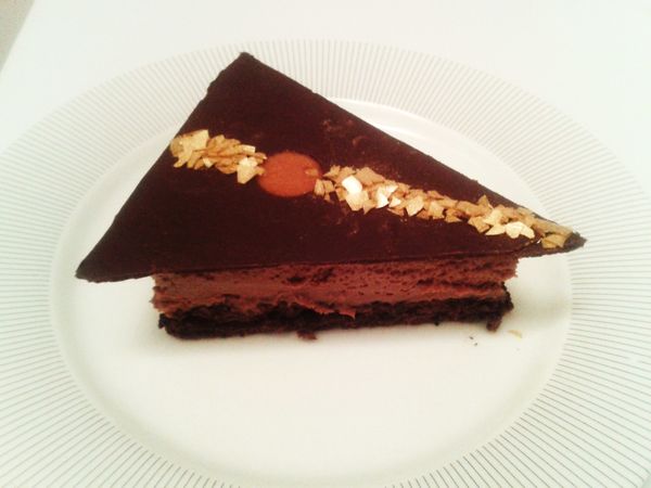 Chocolat, croustillant praliné fondant ( Christophe Michalak )