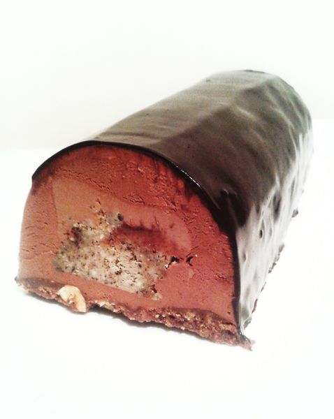 Buche aux 2 chocolats et noisette - Esprit Conticinien
