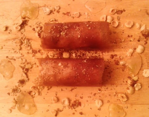 Noisettes du piémont, chocolat au lait et citron jaune inspiration Yann Couvreur