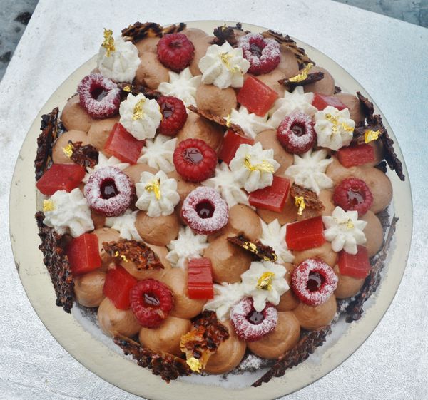 Fantastik tonka-framboise-chocolat