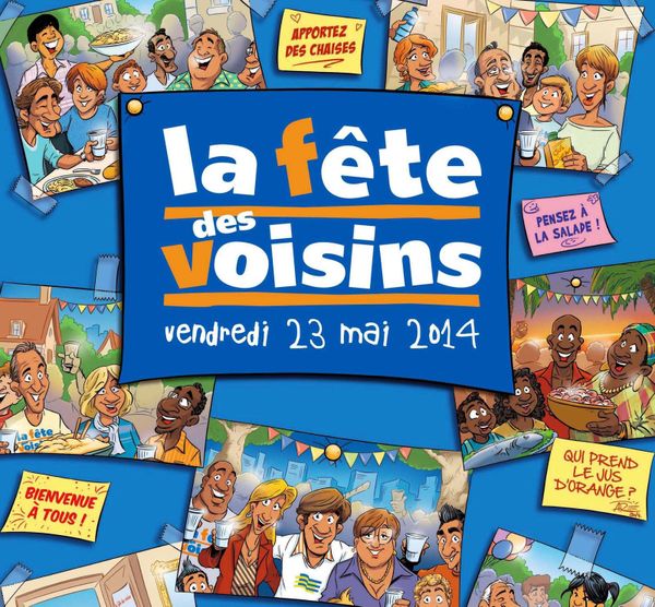 Vendredi 23 mai, c’est la fête des voisins
