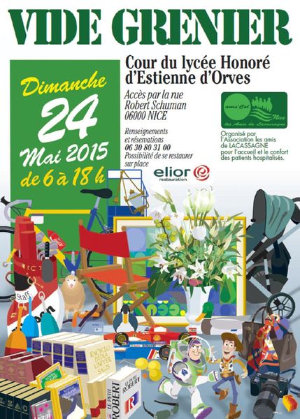 Vide-grenier au lycée Estienne d’Orves