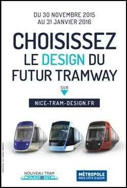 Votez pour le design du futur tramway