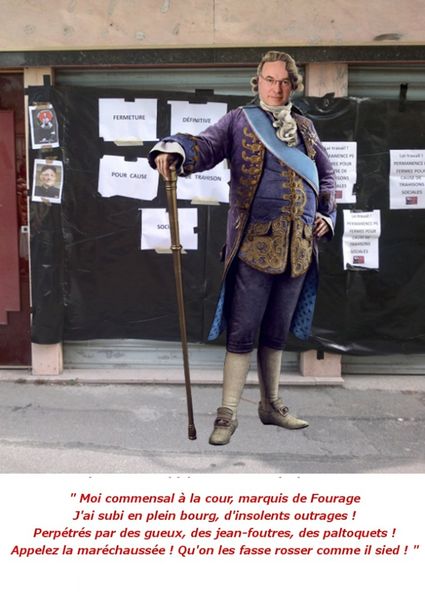 Jusqu'au bout du ridicule et de l'odieux...