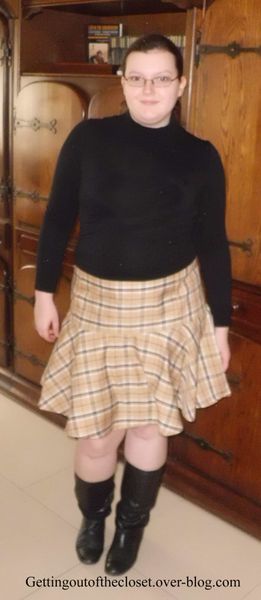 Une jupe tartan / A tartan skirt