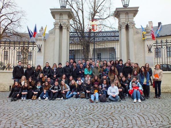 Les élèves du collège Guillaume Cale en République tchèque