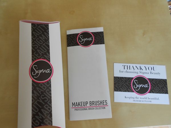 1ere commande sur le site SIGMA