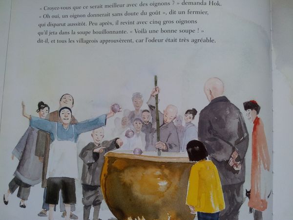 La soupe aux cailloux. Jon J Muth (dès 4 ans)