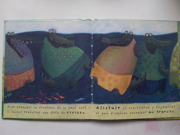 Alistair, le crocodile vert. Florence Grazia (dès 4 ans)