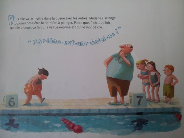 Marlène baleine. Davide Cali (dès 6 ans)