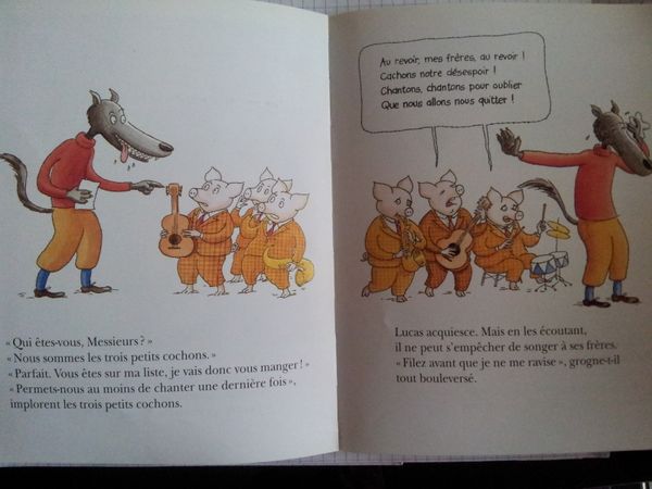 Le loup sentimental. Geoffroy de Pennart. (dès 4 ans)