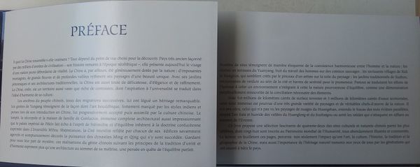 CHINE. Beau-livre de photographies