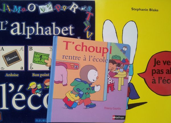 Et si on allait à l'école? (3 livres dès 3 ans)