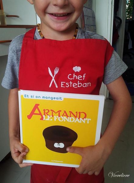 Armand le Fondant. Recette de Loïc LIMOSIN et illustrations de Marie QUENOTTE. (Dès 3 ans)