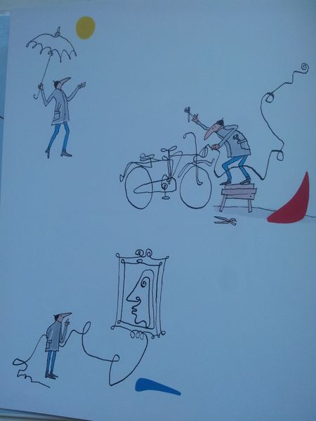 Le fil d’Alexandre Calder. Sieb POSTHUMA et Application du Centre pompidou (Dès 3 et 6 ans)