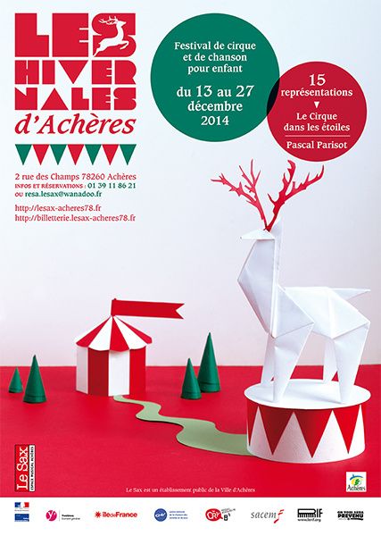 Festivals à Achères 2014-2015 : Les Hivernales et les Pépites Sonores. (Dès 3 ans)