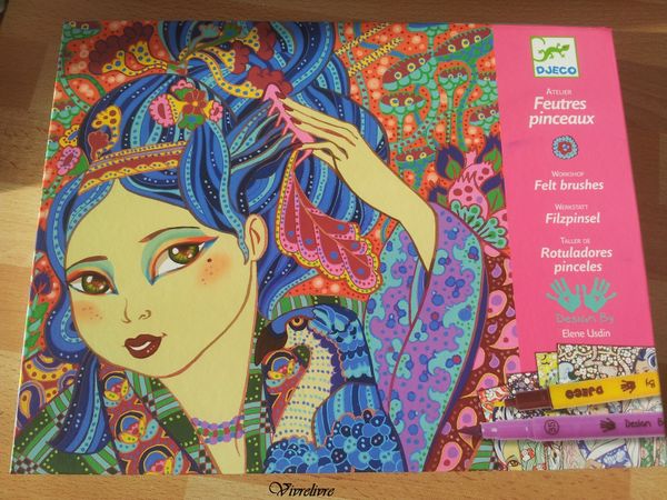 Jouer et découvrir #10 – Loisir créatif Djeco Jeunes Filles Japonaises (Dès 9 ans)