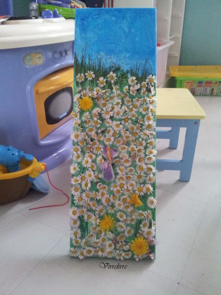Jouer et découvrir #14 – Tableau de printemps.