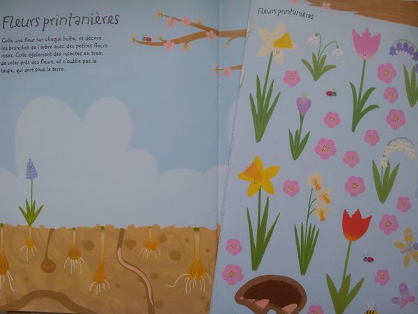 Jouer et découvrir# 15 – Activités de Pâques avec les autocollants Usborne.