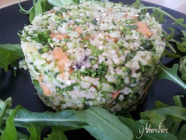 Taboulé aux saveurs asiatiques et tamari (végétalien)