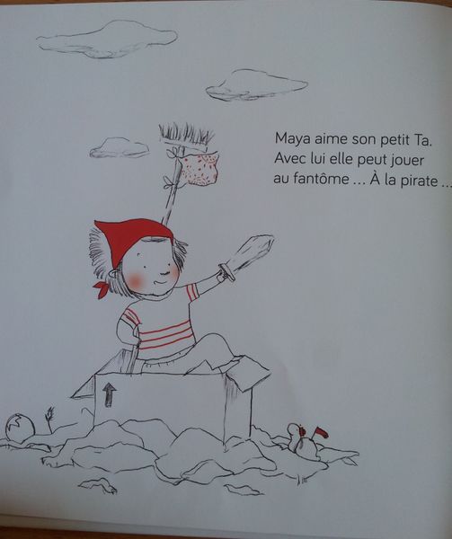 Maya et son petit Ta. Nancy GUILBERT et Cécile VANGOUT. (Dès 2 ans)