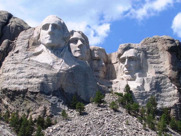 le mont Rushmore.
