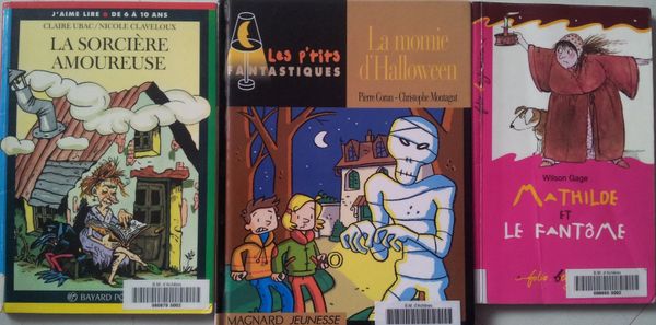 Premières lectures-Premiers romans # 3 – Personnages halloweenesques (Dès 6 ans)