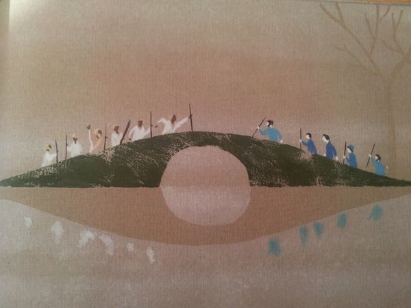 Un mur si haut. Texte de Nancy GUILBERT et illustrations de Stéphanie AUGUSSEAU. (Dès 4 ans)