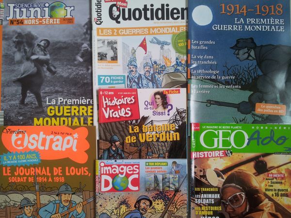 Transmettre : La Grande Guerre dans la Presse Enfant (Dès 7 ans) (Partie 1)