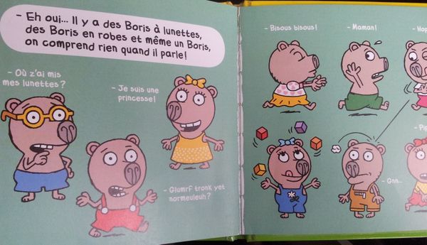 Cinq albums de BORIS - Texte et illustrations de Mathis (dès 3 ans)